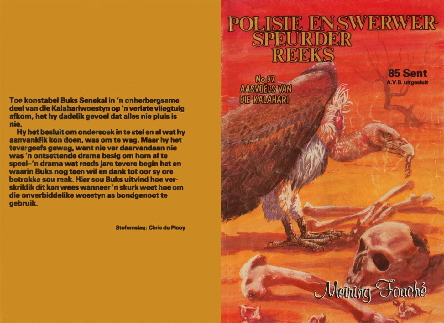 Aasvoëls van die Kalahari - Meiring Fouche (1980's)